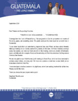 Angel and Noemi Lopez Prayer Letter: Soul-Winning Program