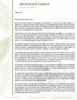 Corey and Elizabeth McDonald Prayer Letter: Our Own Church Property!