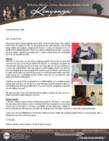 Mshama and Martha Kinyonga Prayer Letter: Continuous Growth