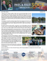Paul and Jolie Sock Prayer Letter: Showers of Blessing!
