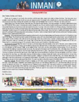 Chad and Sarah Inman Prayer Letter: Following the Will of God