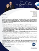 Dan and Lana Siemer Prayer Letter: Missions Conferences