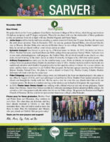 Mike and Maria Sarver Prayer Letter: Bible College Graduates