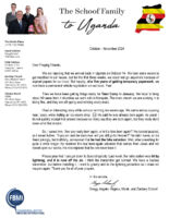 Gregg and Angela Schoof Prayer Letter: Real Salvation