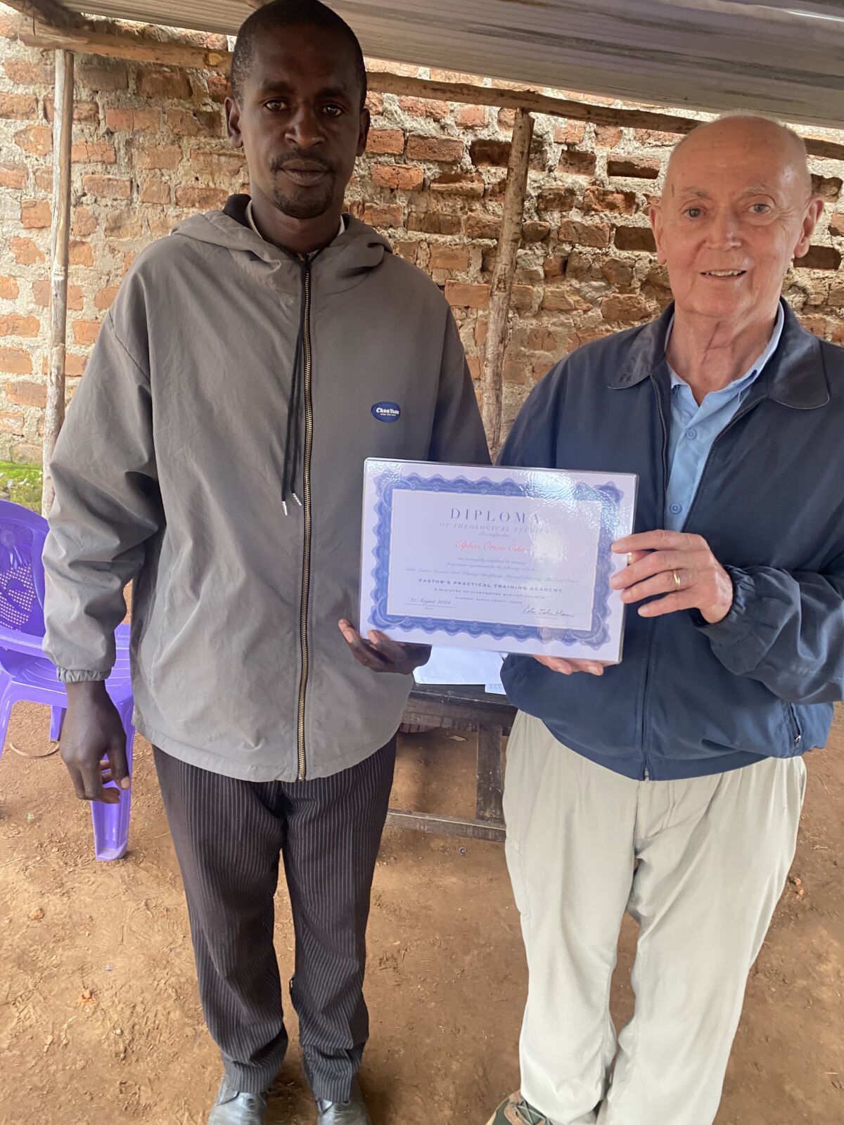 FBMI Missionary Peter Morris Prayer Letter Picture