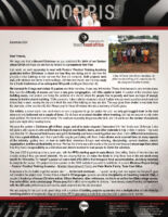Peter and Melody Morris Prayer Letter: A Visit Upcountry