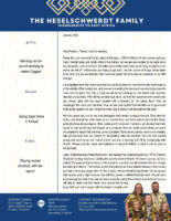 Brandon and Ali Heselschwerdt Prayer Letter: Back Home in Kenya!