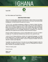 Abigail Lenze Prayer Letter: Arrived in Ghana!!!