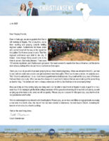 Caleb and Emily Christiansen Prayer Letter:  Regional Ladies' Conferences