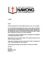 Eddie and Sindy Arold Prayer Letter: Our Kids' Very First FBC Youth Conference