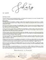 Dustin and Hilda Schurg Prayer Letter: Reminders of God's Goodness