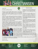 Micah and Abbie Christiansen Prayer Letter: Productive Pastors' and Workers' Conference