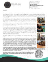 Montana and Kellie Morrow Prayer Letter: Fourth Year on the Field