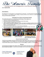 Andres and Dora Amoros Prayer Letter: 25 Years of Service in the Dominican Republic!