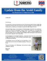 Eddie and Sindy Arold Prayer Letter: A Changed Life