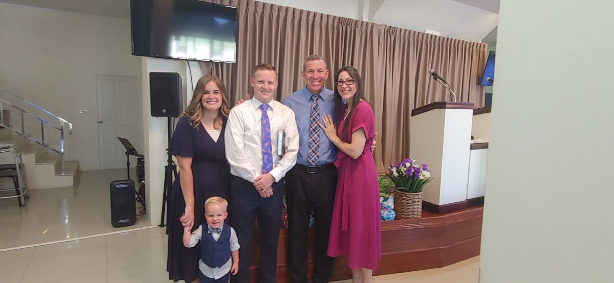 FBMI Missionaries Chad & Sarah Inman Prayer Letter Picture