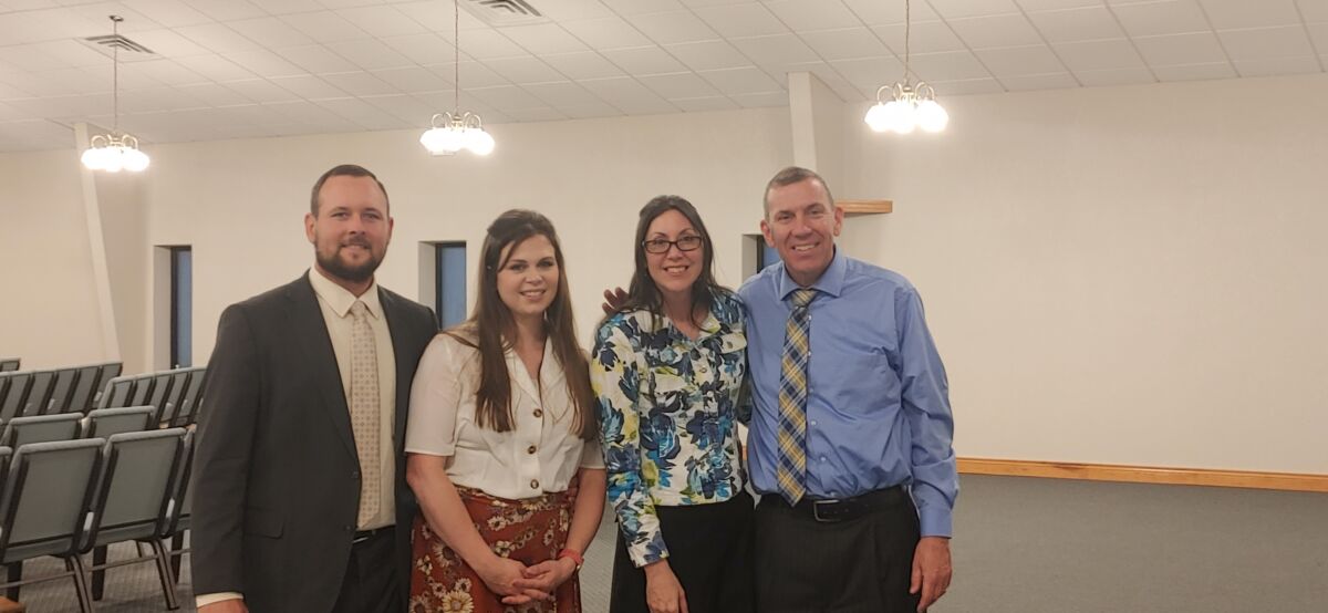 FBMI Missionaries Chad & Sarah Inman Prayer Letter Picture