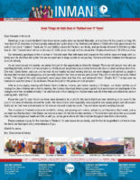 Chad and Sarah Inman Prayer Letter: Great Things He Hath Done in Thailand over 17 Years!