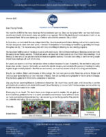 Robert and Anny Wilson Prayer Letter: God Is Blessing