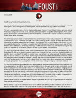 Zach and Karin Foust Sr. Prayer Letter: Extra Blessed