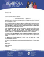 Angel and Noemi Lopez Prayer Letter: New Open Door