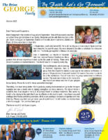 Brian and Liesl George Prayer Letter: Three New Grandchildren