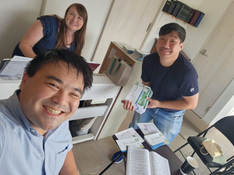 FBMI Missionaries Go & Danielle Oishi Prayer Letter Picture