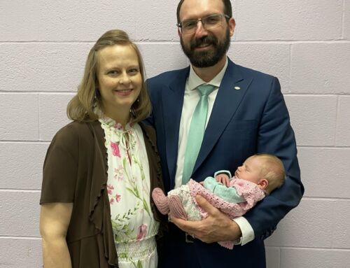 Brian and Liz Hebert Prayer Letter:  Surprise–You’re Going to Be a Dad!