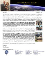 James and Linda Belisle Prayer Letter: Preaching from the USA to Argentina to Africa