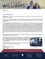 Lawrence and Tammy Williams Prayer Letter:  Souls Saved Because of Bibles Given