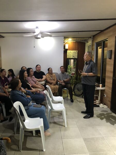 FBMI Missionaries Rey & Tess Garcia Prayer Letter Picture