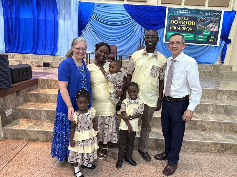 FBMI Missionaries Mike & Maria Sarver Prayer Letter Picture