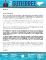 Juan Gutierrez Prayer Letter: Beginning Deputation