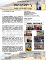 Marco and Lauretta Hannel Prayer Letter: Thank You for Your Faithfulness in Giving This Past Year!