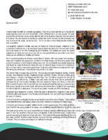 Montana and Kellie Morrow Prayer Letter: Thankful for Our Newest Blessing!