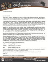 Mshama and Martha Kinyonga Prayer Letter: Martha's Health Journey