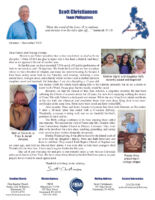Scott Christiansen Prayer Letter: Thanksgiving Blessings