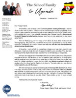 Gregg and Angela Schoof Prayer Letter: Pastor Training Workshops