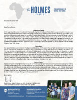 Mark and Sabrina Holmes Prayer Letter: Conference, Family, and Current Events