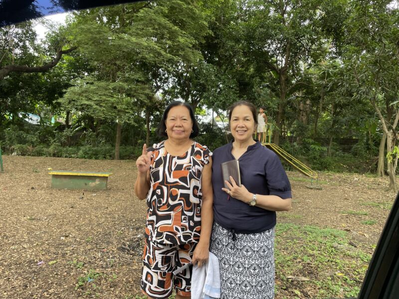 FBMI Missionaries Rey & Tess Garcia Prayer Letter Picture